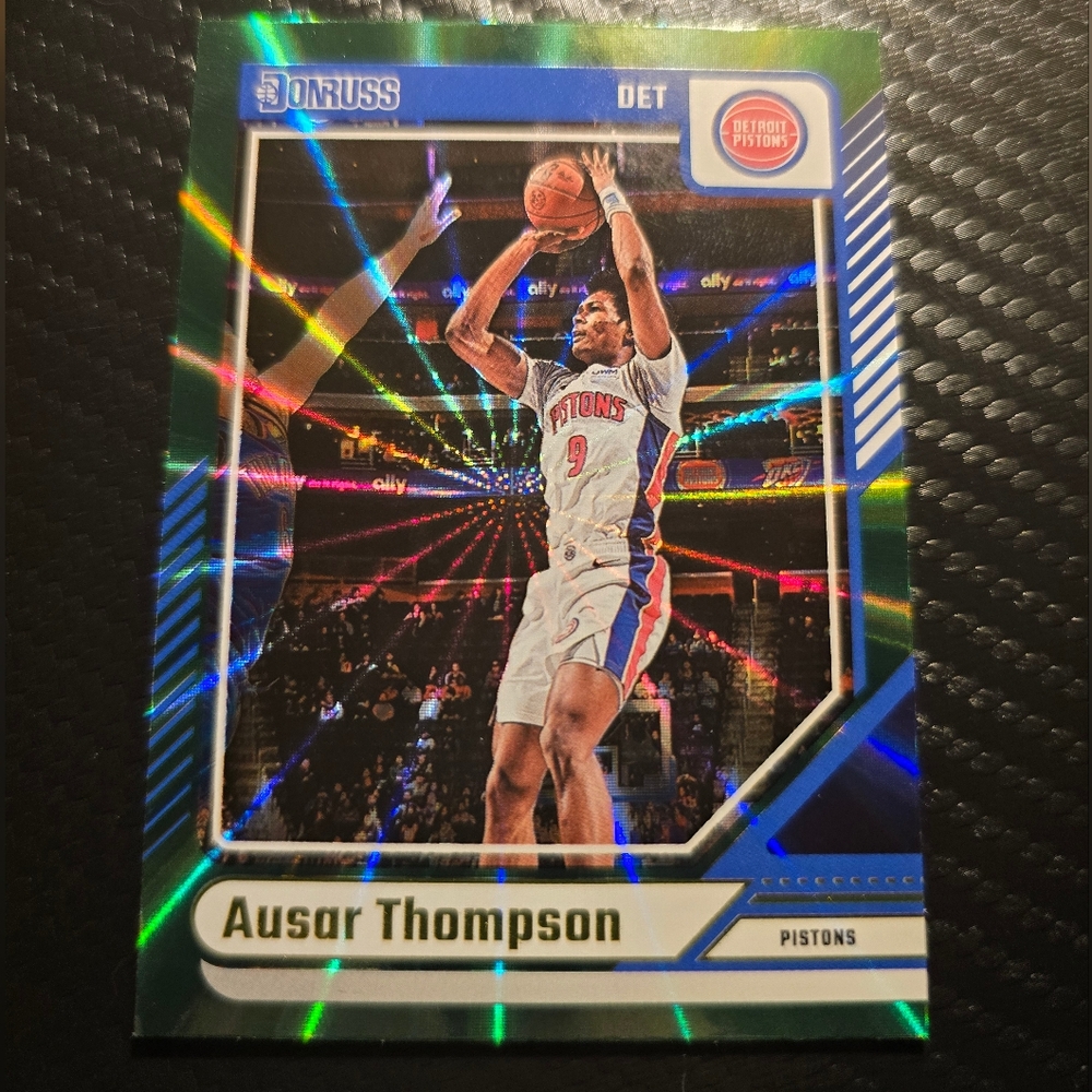 DONRUSS | Ausar Thompson | Holo Green Lazer | Basketball Trading Cards